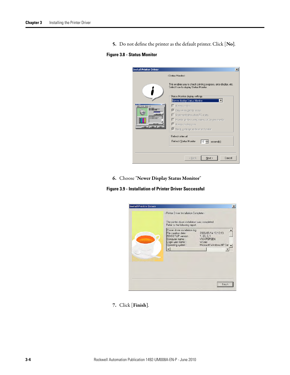 Rockwell Automation 1492-PRINT110_PRINT220 ClearMark Printer User Manual User Manual | Page 26 / 80