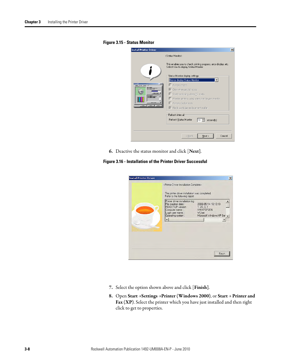 Rockwell Automation 1492-PRINT110_PRINT220 ClearMark Printer User Manual User Manual | Page 30 / 80