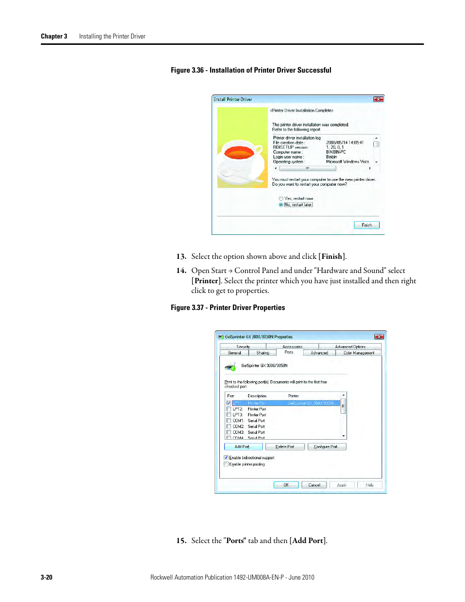 Rockwell Automation 1492-PRINT110_PRINT220 ClearMark Printer User Manual User Manual | Page 42 / 80