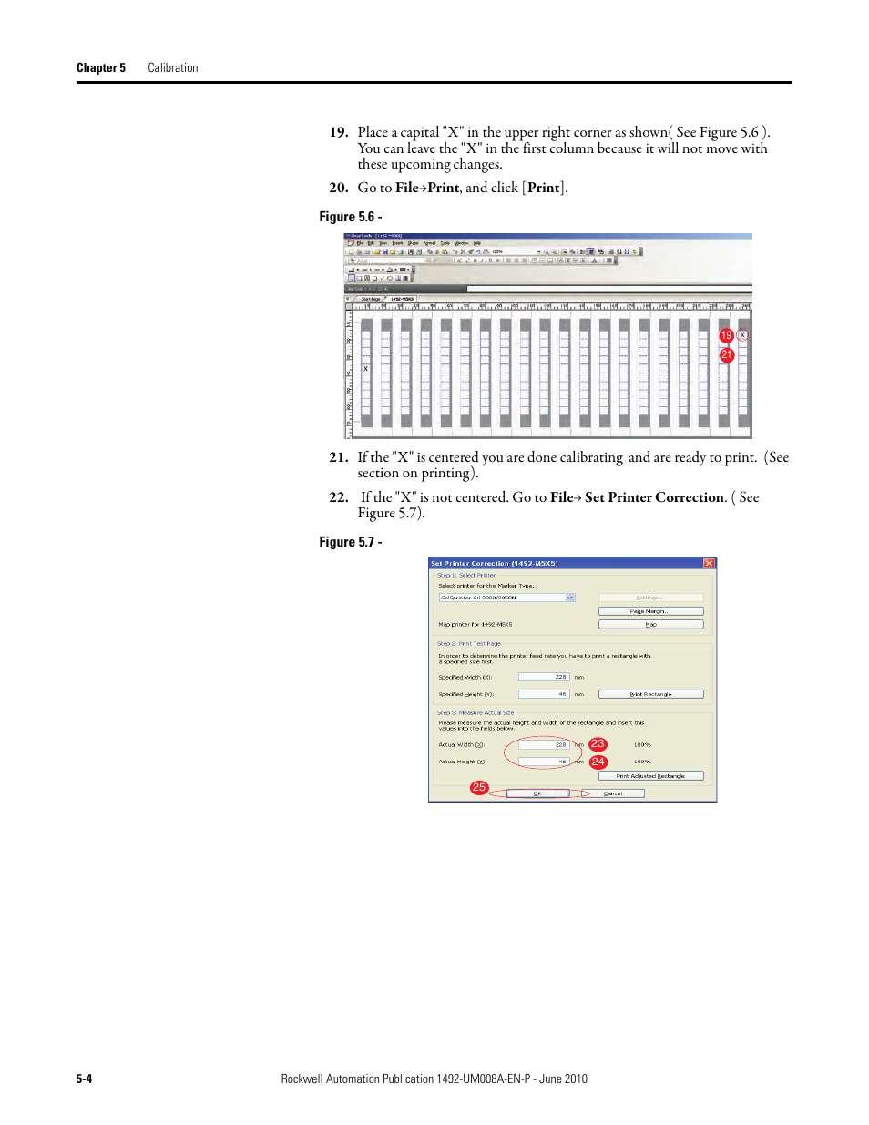 Rockwell Automation 1492-PRINT110_PRINT220 ClearMark Printer User Manual User Manual | Page 52 / 80
