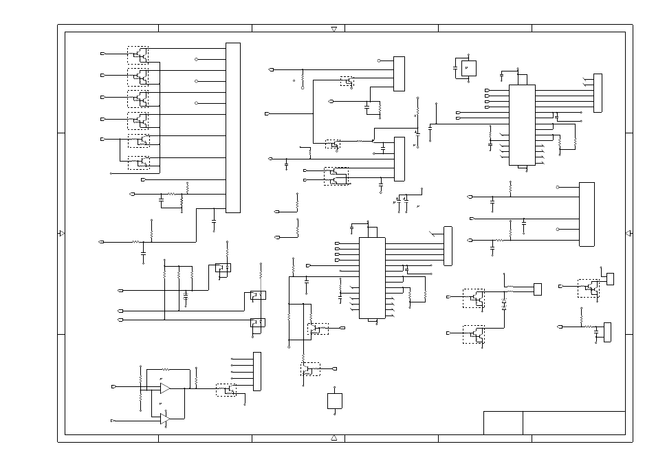 Amain pcb 5/7 | Brother FAX-8650P User Manual | Page 181 / 196
