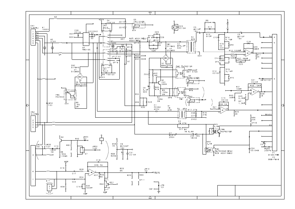 Cncu pcb (belgium/netherlands) | Brother FAX-8650P User Manual | Page 189 / 196