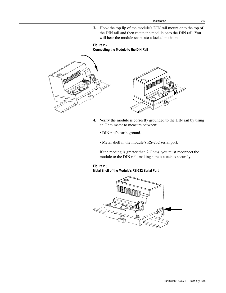 Rockwell Automation 1203-CN1 ControlNet Communications Module 1203-CN1 User Manual | Page 25 / 152