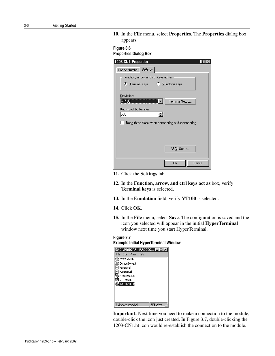 Rockwell Automation 1203-CN1 ControlNet Communications Module 1203-CN1 User Manual | Page 34 / 152