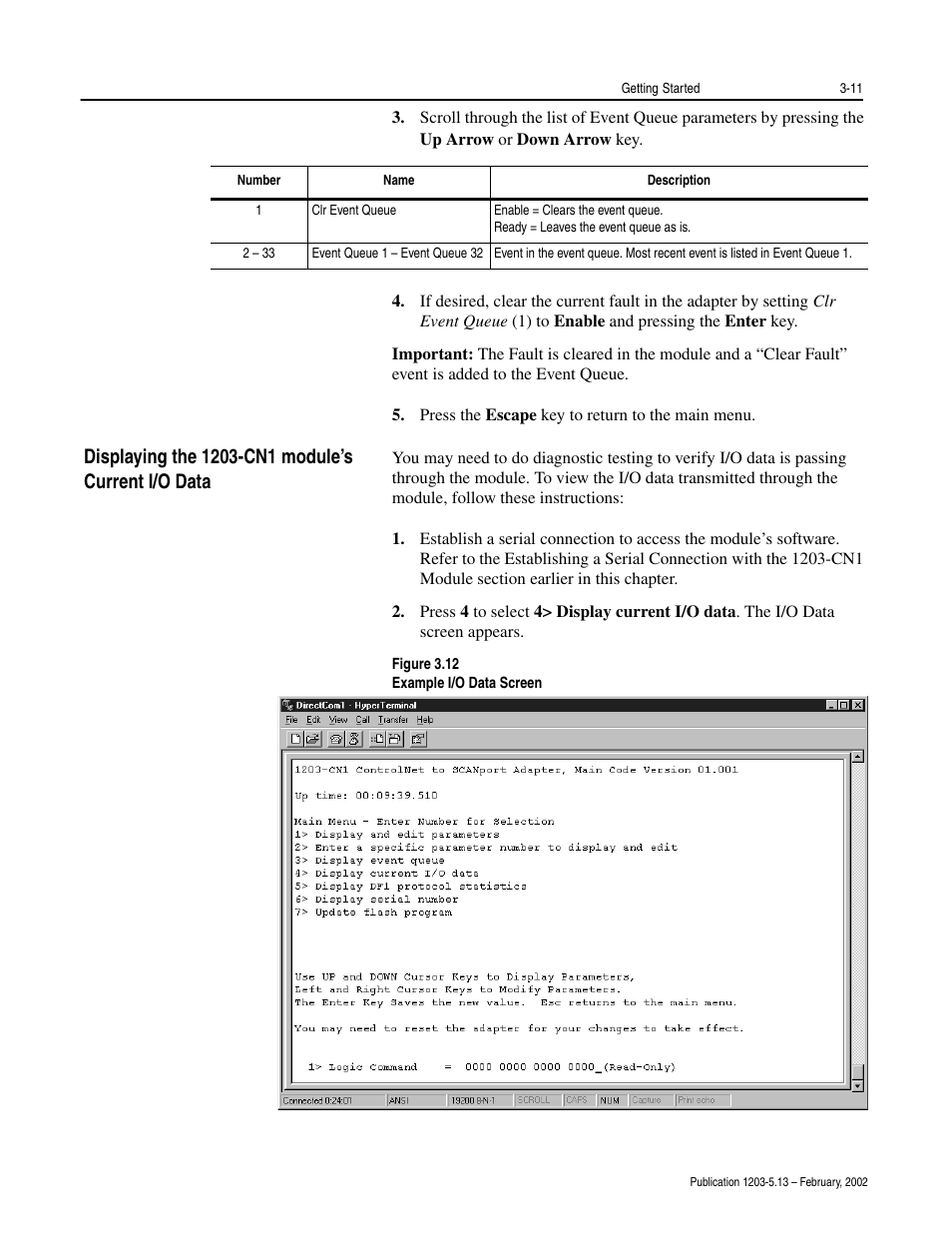 Rockwell Automation 1203-CN1 ControlNet Communications Module 1203-CN1 User Manual | Page 39 / 152