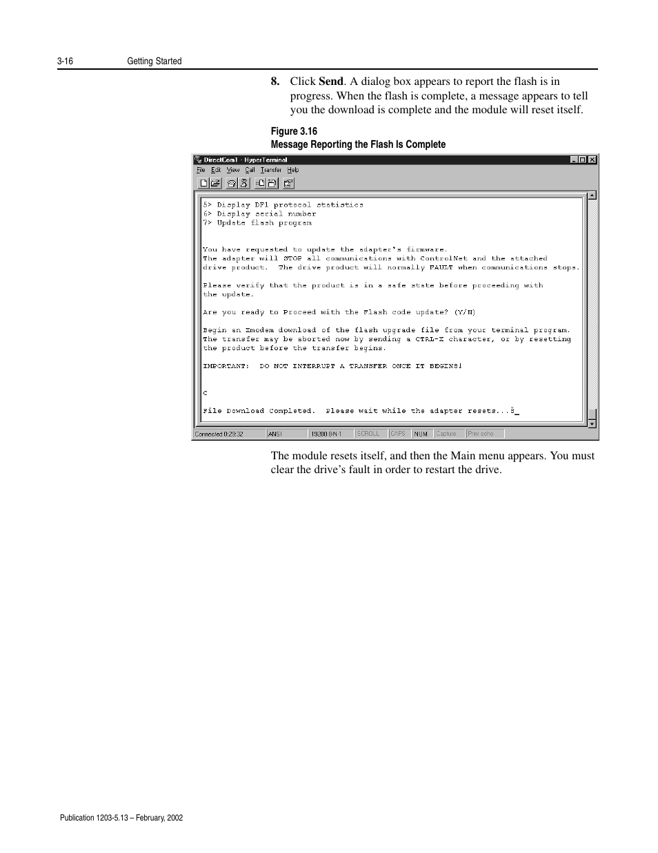 Rockwell Automation 1203-CN1 ControlNet Communications Module 1203-CN1 User Manual | Page 44 / 152