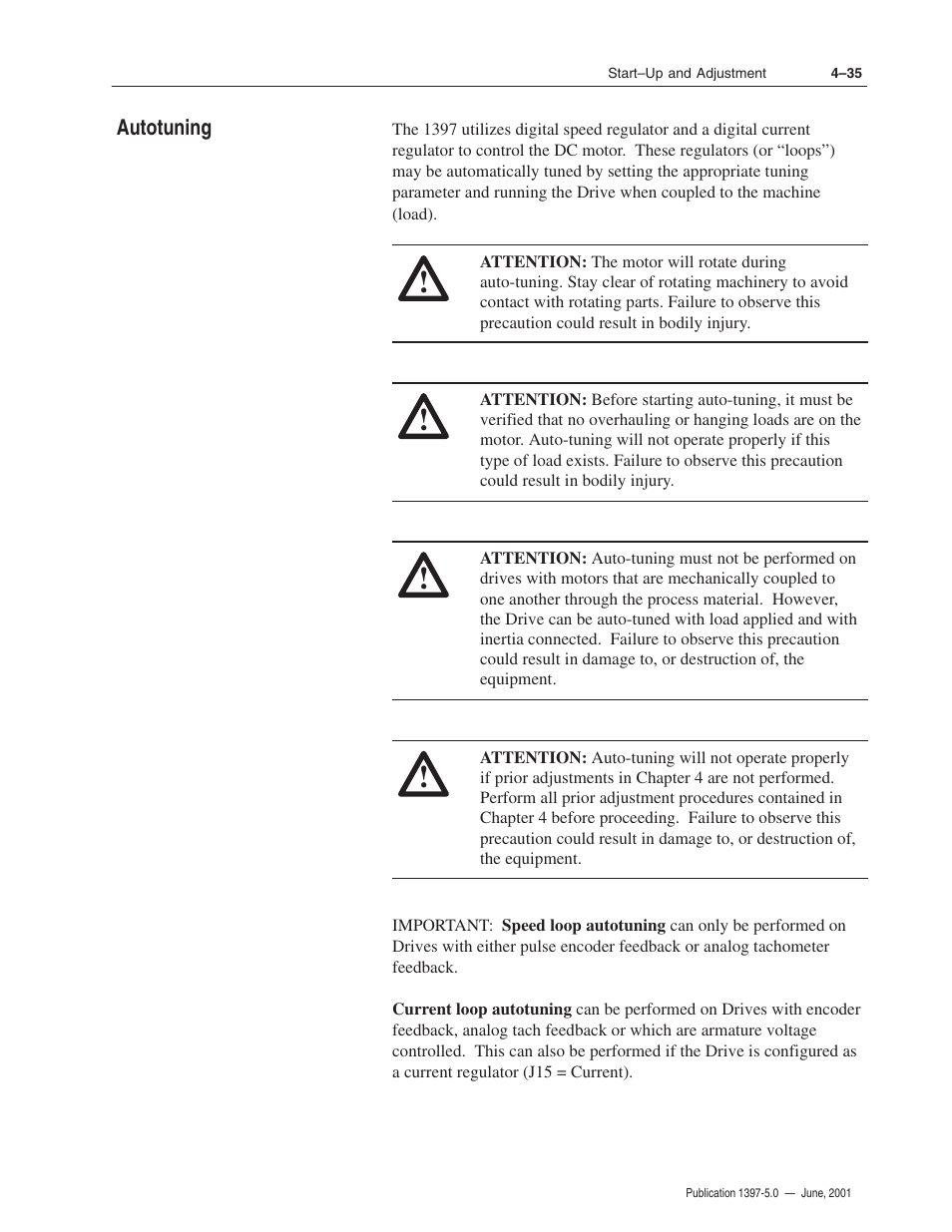 Rockwell Automation 1397 DC Drive Firmware 2.xx User Manual | Page 107 / 276