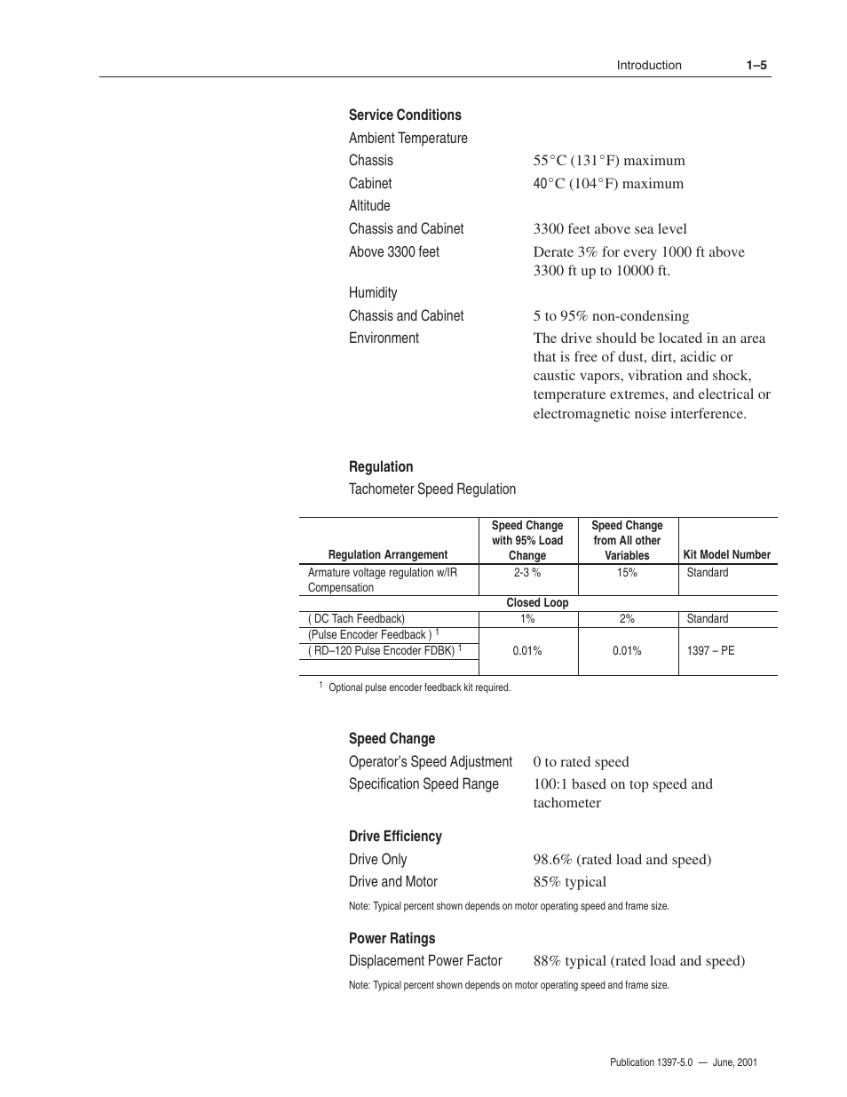 Rockwell Automation 1397 DC Drive Firmware 2.xx User Manual | Page 13 / 276
