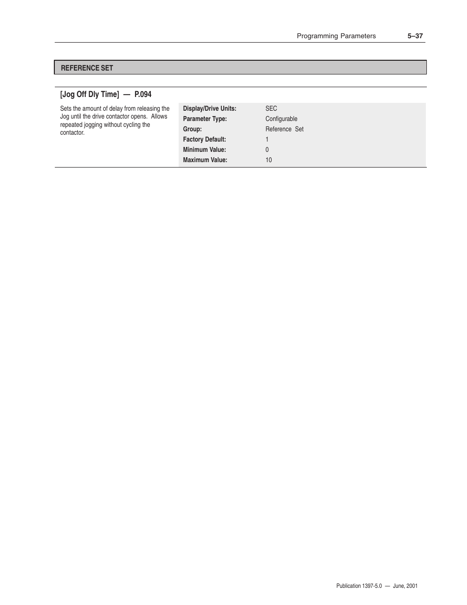 Rockwell Automation 1397 DC Drive Firmware 2.xx User Manual | Page 147 / 276