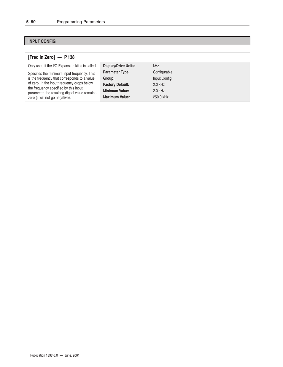 Rockwell Automation 1397 DC Drive Firmware 2.xx User Manual | Page 160 / 276