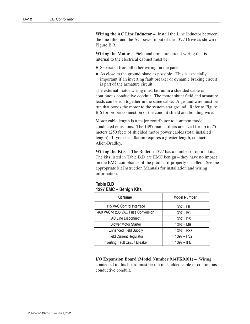 Rockwell Automation 1397 DC Drive Firmware 2.xx User Manual | Page 244 / 276