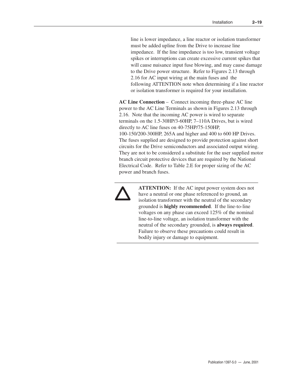Rockwell Automation 1397 DC Drive Firmware 2.xx User Manual | Page 37 / 276