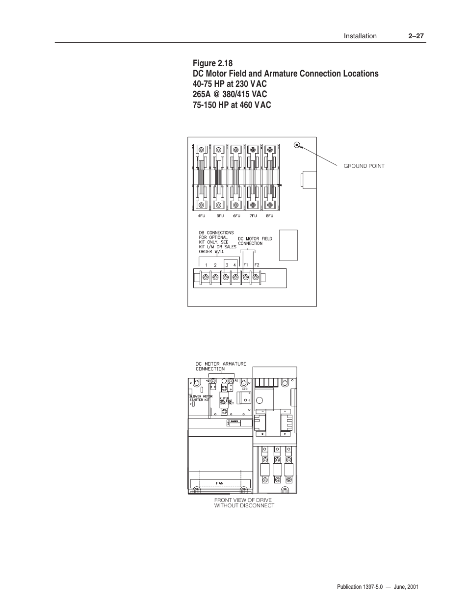 Rockwell Automation 1397 DC Drive Firmware 2.xx User Manual | Page 45 / 276