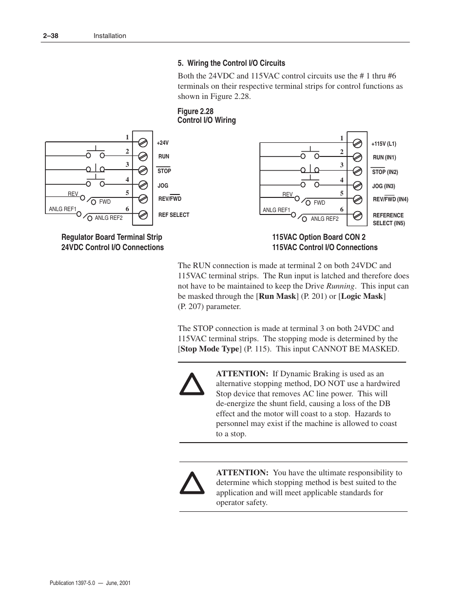 Rockwell Automation 1397 DC Drive Firmware 2.xx User Manual | Page 56 / 276