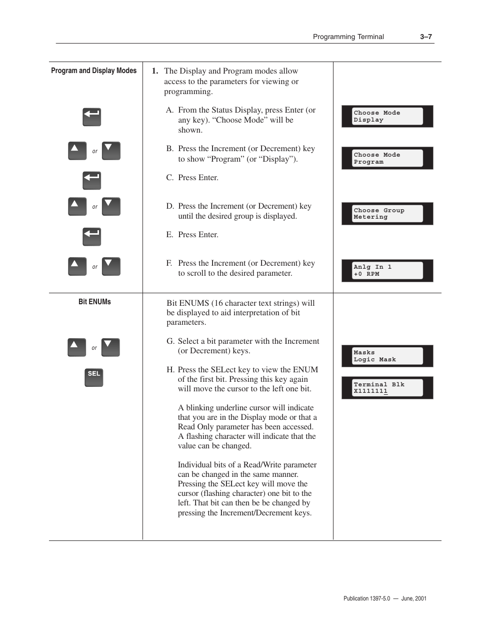 Rockwell Automation 1397 DC Drive Firmware 2.xx User Manual | Page 65 / 276