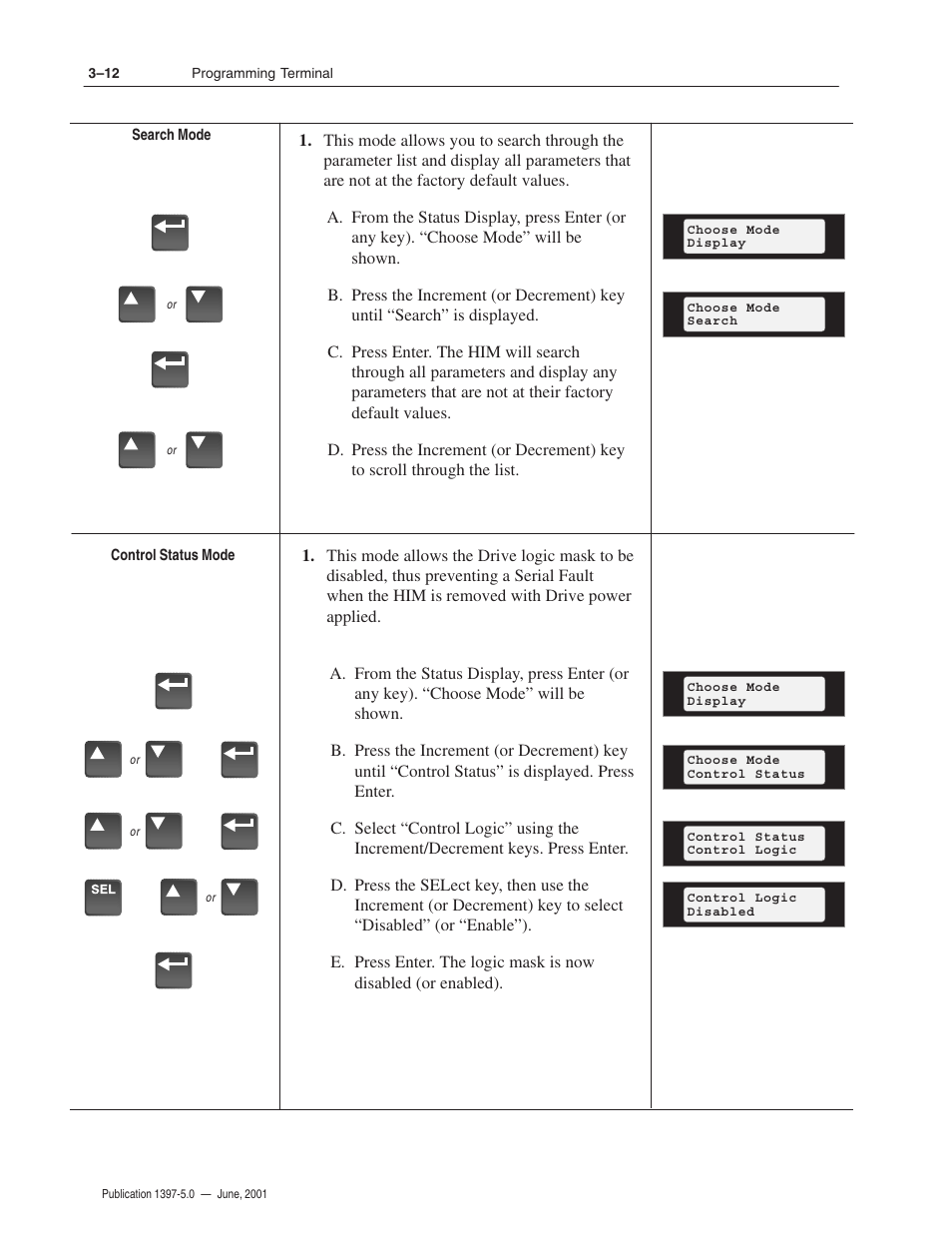 Rockwell Automation 1397 DC Drive Firmware 2.xx User Manual | Page 70 / 276