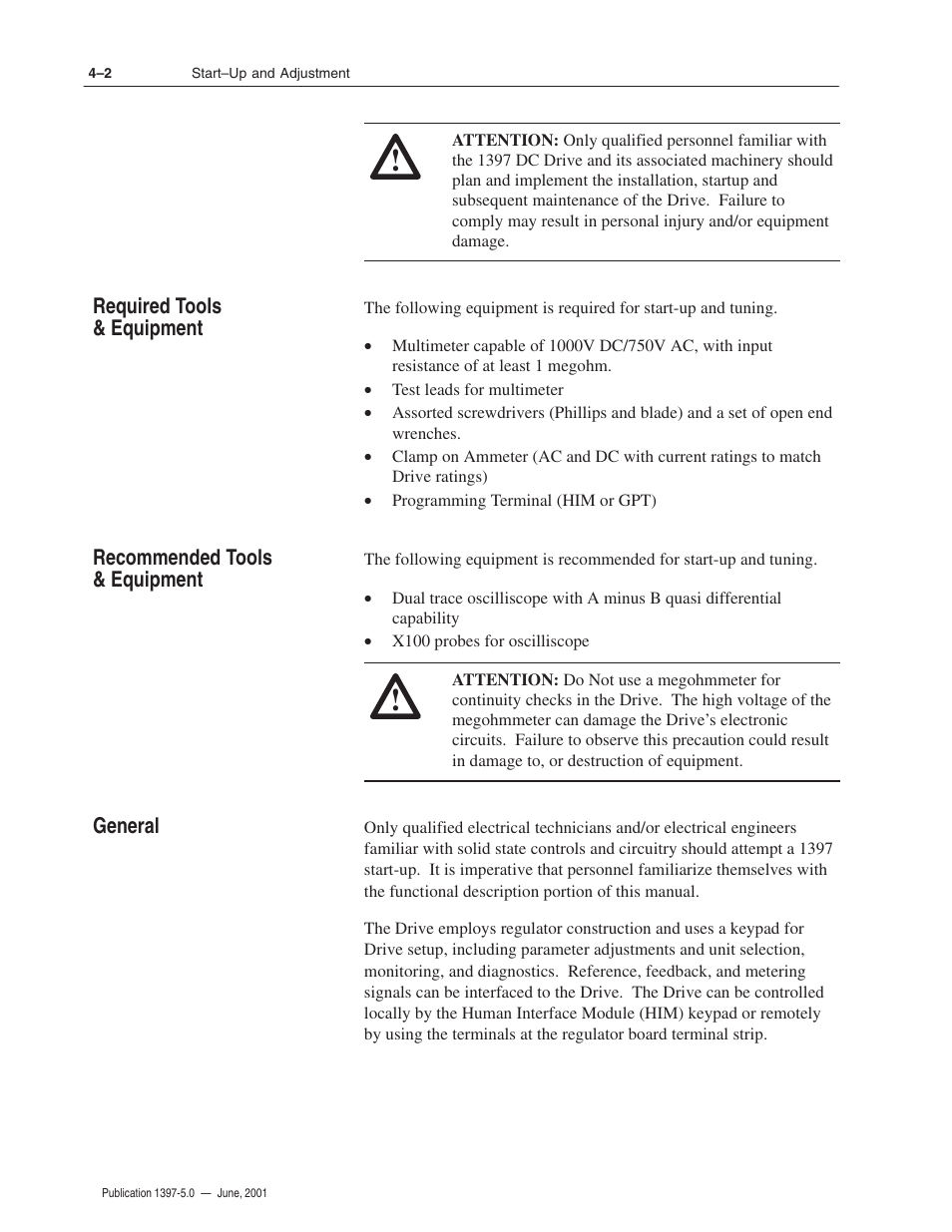 Rockwell Automation 1397 DC Drive Firmware 2.xx User Manual | Page 74 / 276