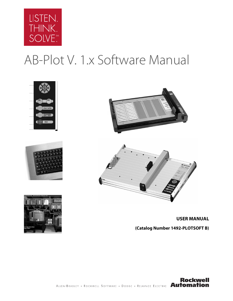 Rockwell Automation Allen-Bradley Plot Software User Manual User Manual | 46 pages