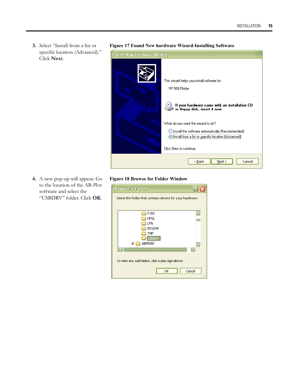 Figure 18 browse for folder window | Rockwell Automation Allen-Bradley Plot Software User Manual User Manual | Page 15 / 46