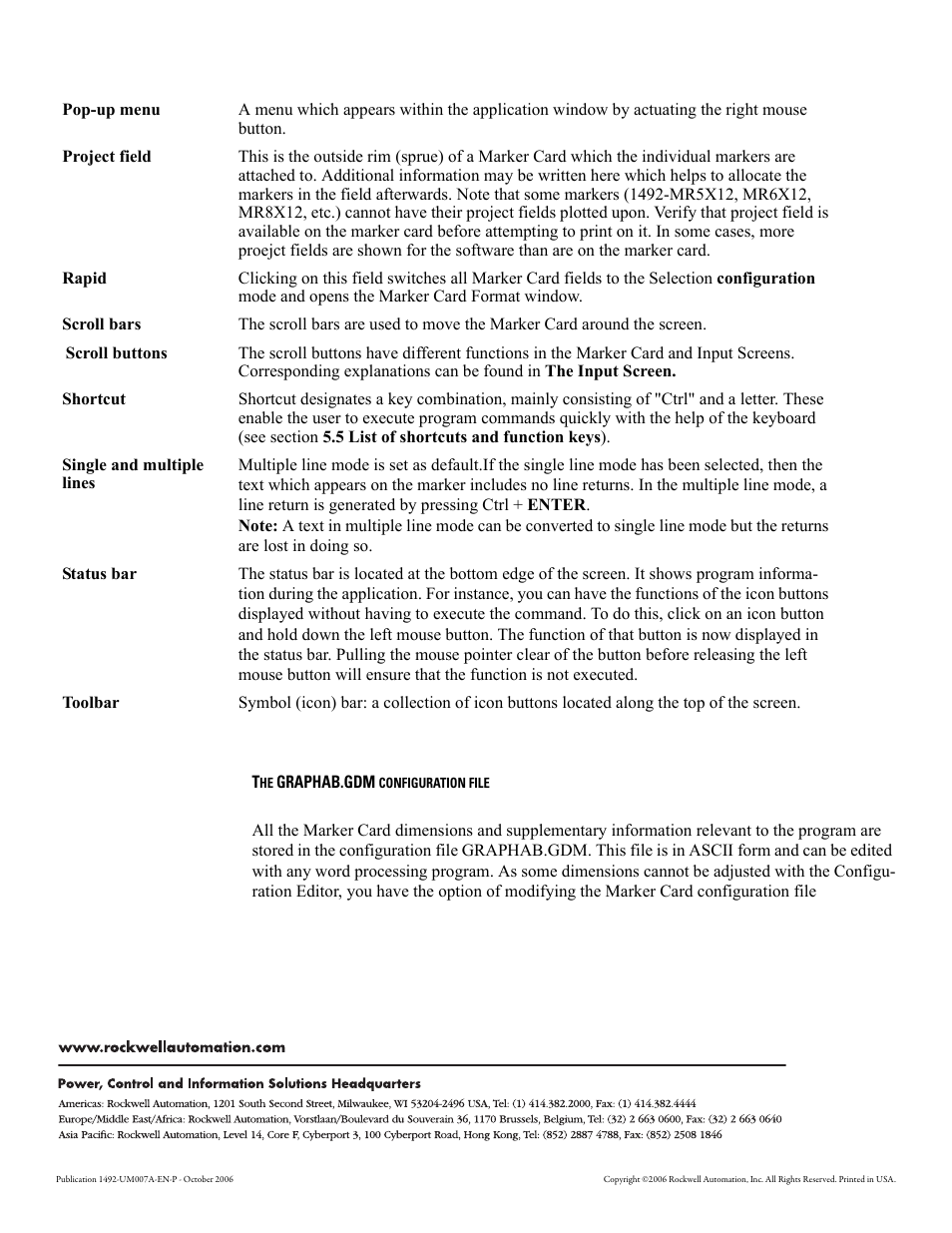 The graphab.gdm configuration file | Rockwell Automation Allen-Bradley Plot Software User Manual User Manual | Page 42 / 46