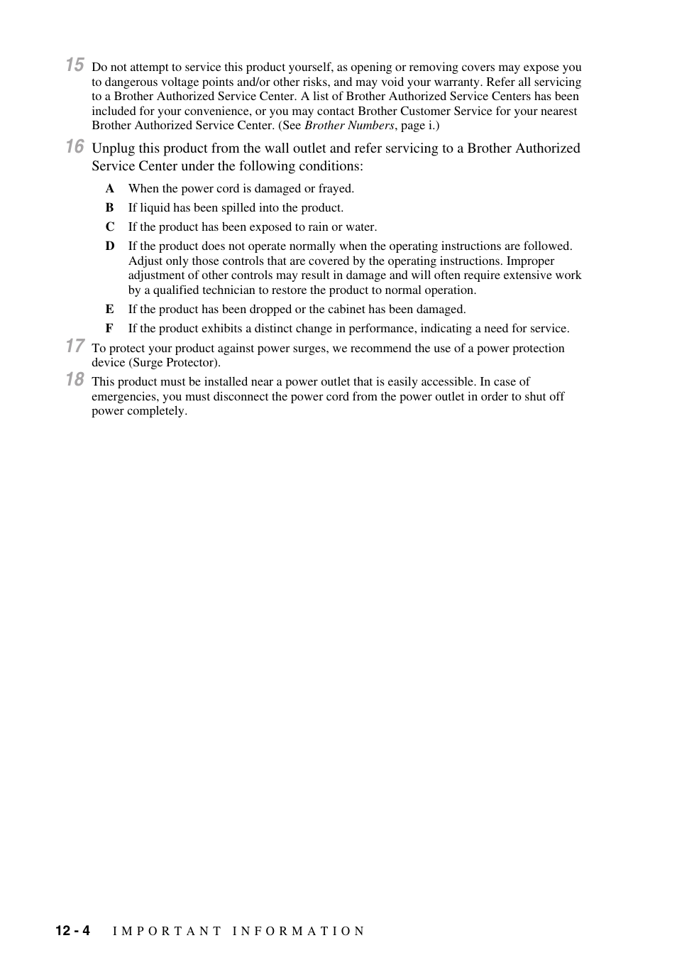 Brother IntelliFAX 1270e User Manual | Page 86 / 108