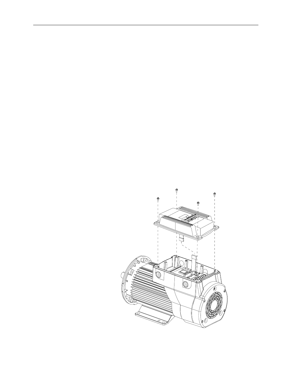 Rotating the cover -3 | Rockwell Automation 1329I Integrated AC Drive/Motor, Series A User Manual | Page 47 / 76