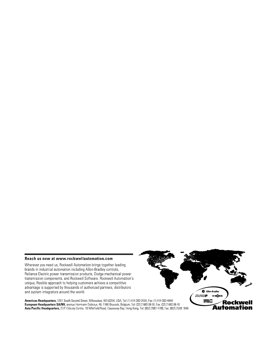 Pub date, jan 1999, Back cover | Rockwell Automation 1329I Integrated AC Drive/Motor, Series A User Manual | Page 76 / 76