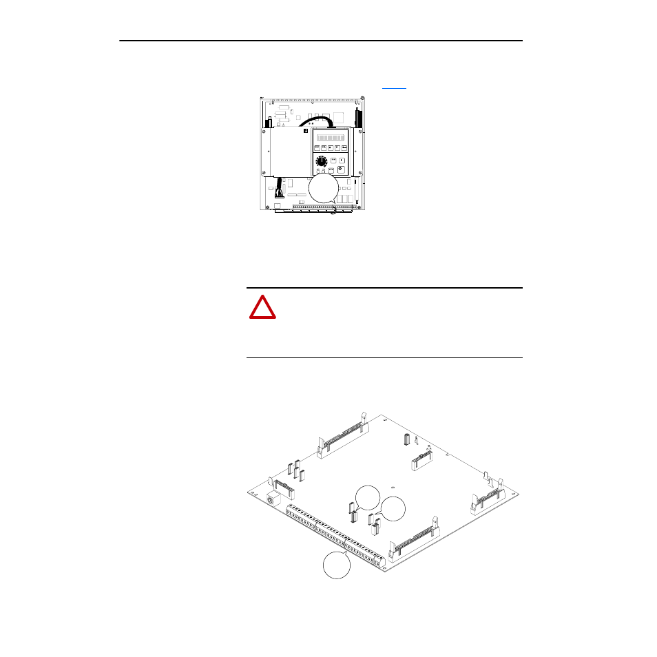 Tachometer wiring, Setup, Ma nua l ref | Ext po t tac h v ra ng e, Spe ed cu rr ent reg ula tor ty pe, Ena ble fie ld l oss det ect, Dis ab le, Oim pro gr am ena ble dis ab le, Fie ld s upp ly jum pe r b-c a-c tac h v sca le, Aut or ef vo lts 4- 20 | Rockwell Automation 1397 AC Tachometer Interface Card User Manual | Page 6 / 8