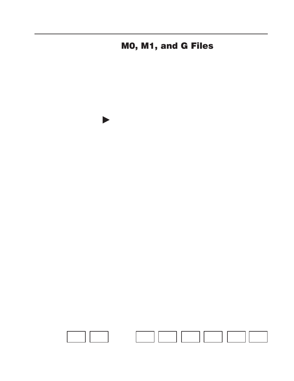 Appendix a, Appendix objectives, M0, m1and g files | M0, m1, and g files, Appendix, M0–m1 files | Rockwell Automation 1203-SM1 SLC to SCANport Communication Module User Manual | Page 57 / 101