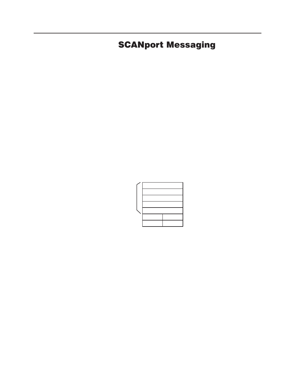 Appendix b, Appendix objectives, Message and reply structures | Scanport messaging, Appendix, Appendix objectives message and reply structures | Rockwell Automation 1203-SM1 SLC to SCANport Communication Module User Manual | Page 67 / 101