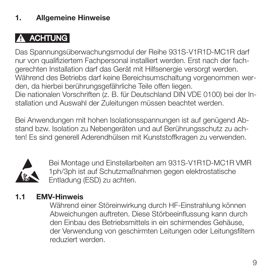 Rockwell Automation 931S-V1R1D-MC1R Isolator, Monitoring User Manual | Page 11 / 26