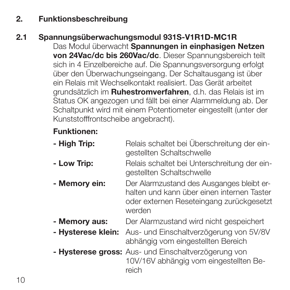 Rockwell Automation 931S-V1R1D-MC1R Isolator, Monitoring User Manual | Page 12 / 26