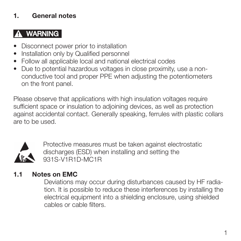Rockwell Automation 931S-V1R1D-MC1R Isolator, Monitoring User Manual | Page 3 / 26