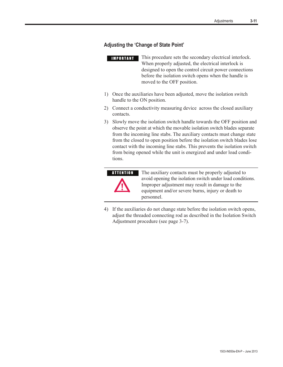 Rockwell Automation 1503 OEM Starter Frame Components Installation Manual User Manual | Page 45 / 58