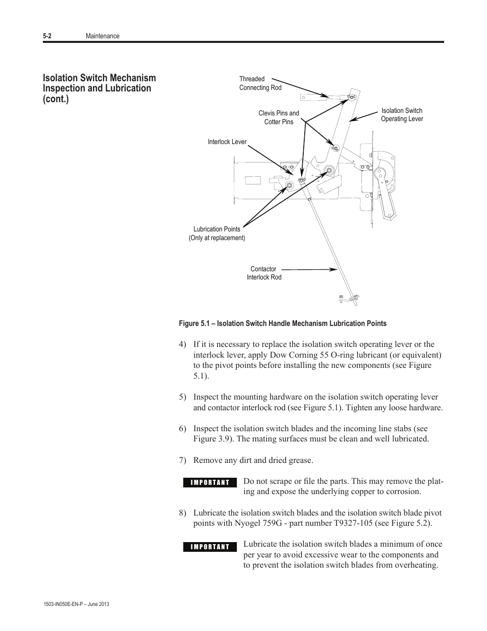 Rockwell Automation 1503 OEM Starter Frame Components Installation Manual User Manual | Page 50 / 58