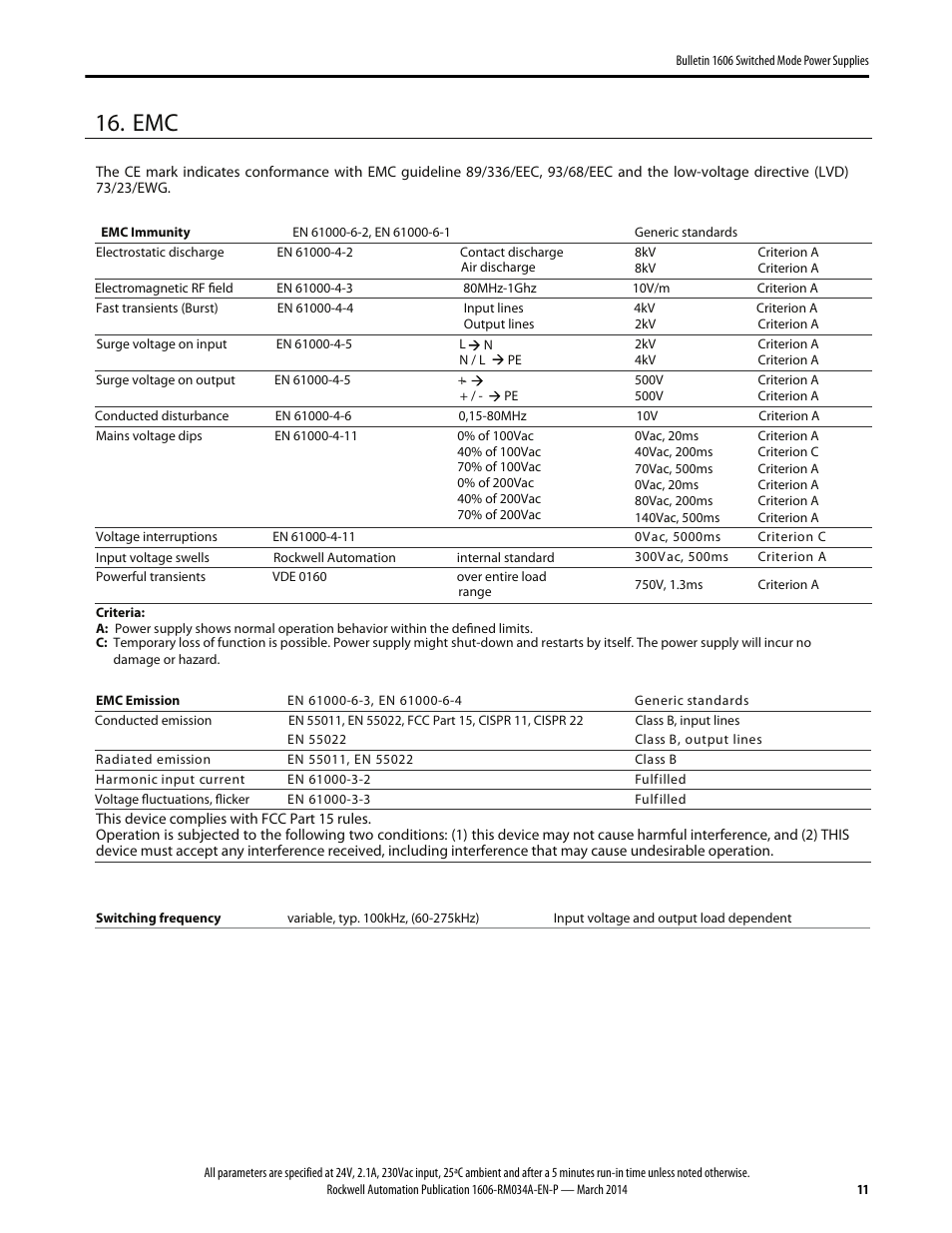 Rockwell Automation 1606-XLP50E Power Supply Reference Manual User Manual | Page 11 / 22