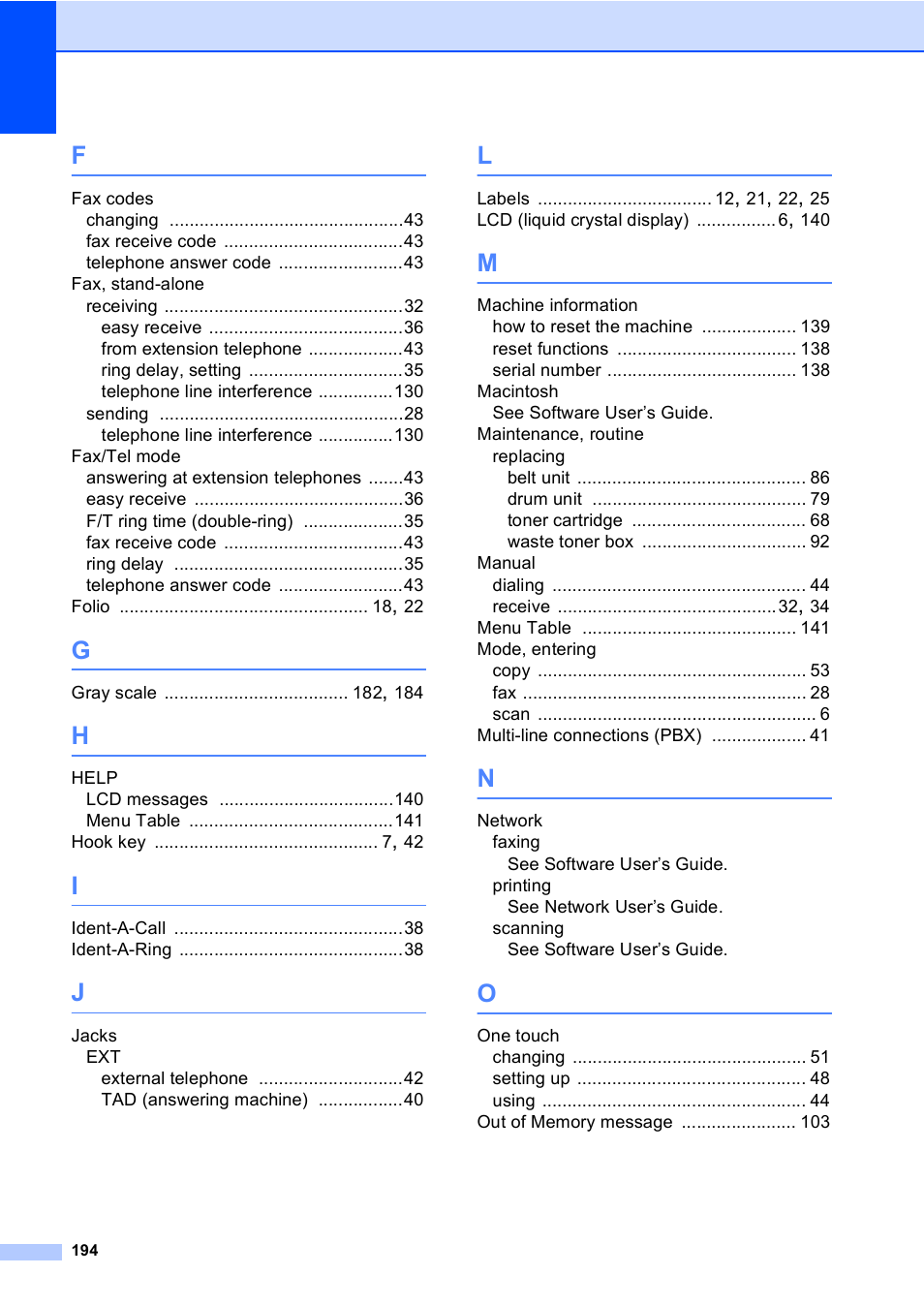 Brother Copier/Printer MFC-9970CDW User Manual | Page 210 / 214