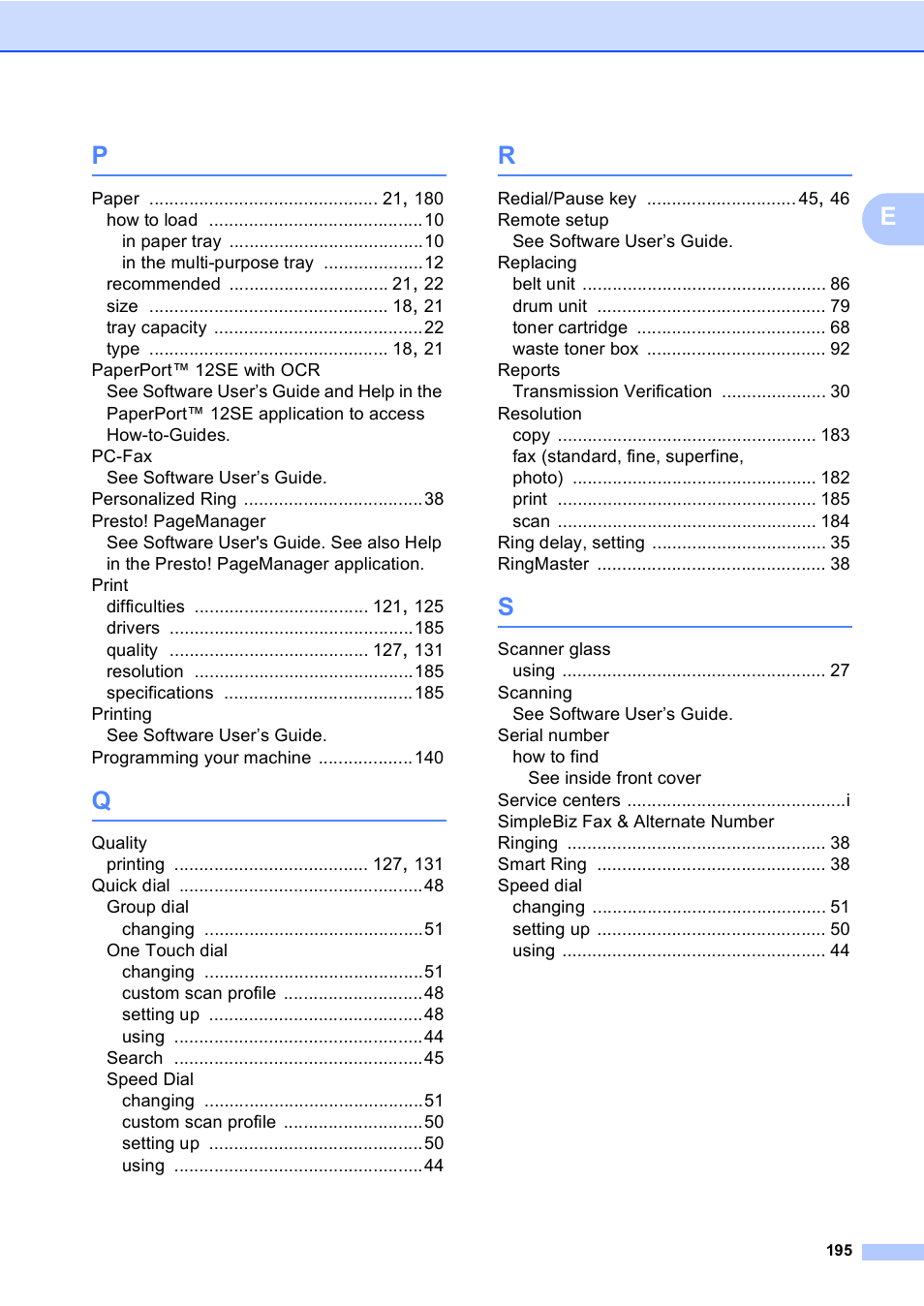 Brother Copier/Printer MFC-9970CDW User Manual | Page 211 / 214