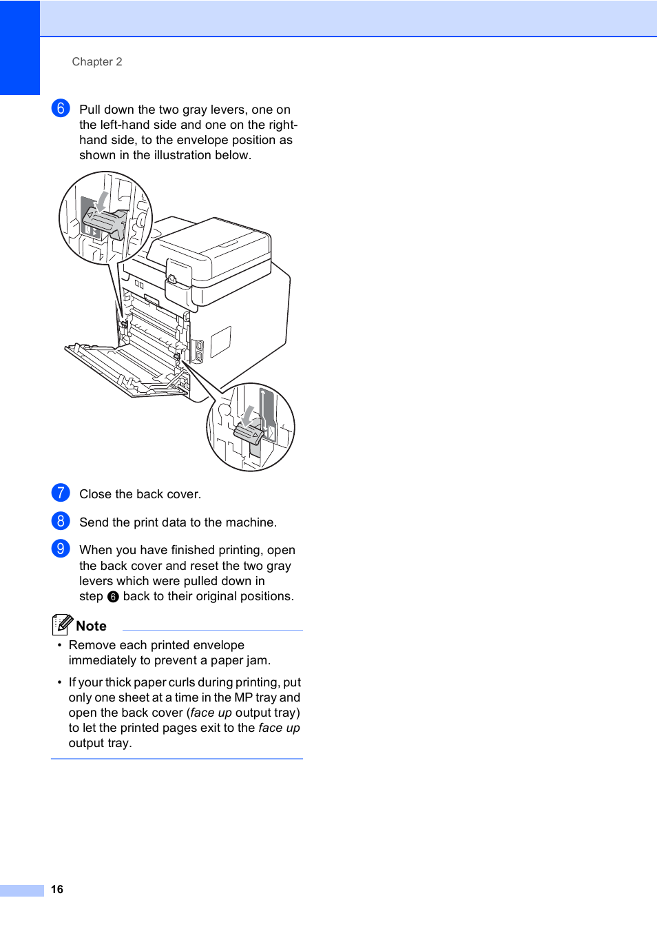 Brother Copier/Printer MFC-9970CDW User Manual | Page 32 / 214