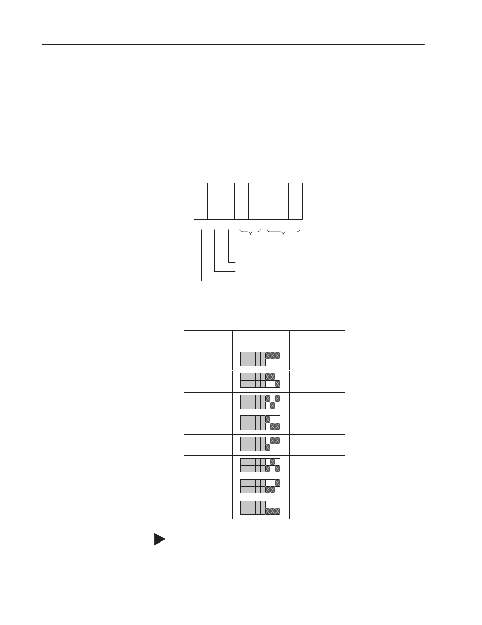 Switch sw2, Switch sw2 is used to select, Baud rate | Parity, Number of stop bits, Point–to–point or multi–drop, Checksum mode (crc or bcc) | Rockwell Automation 1203 Serial Communications Module Series B User Manual | Page 20 / 73