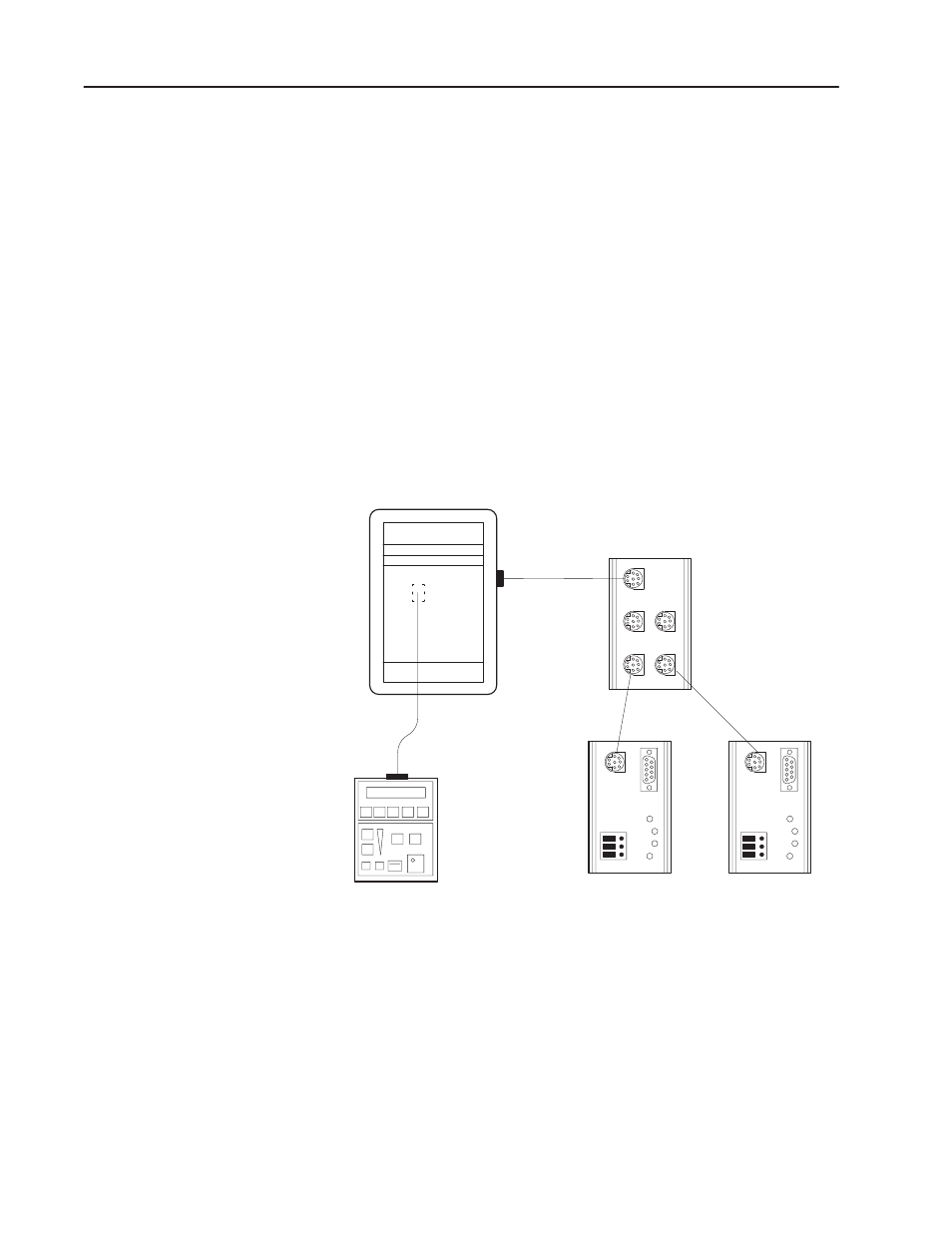 Scanport link connection | Rockwell Automation 1203 Serial Communications Module Series B User Manual | Page 30 / 73