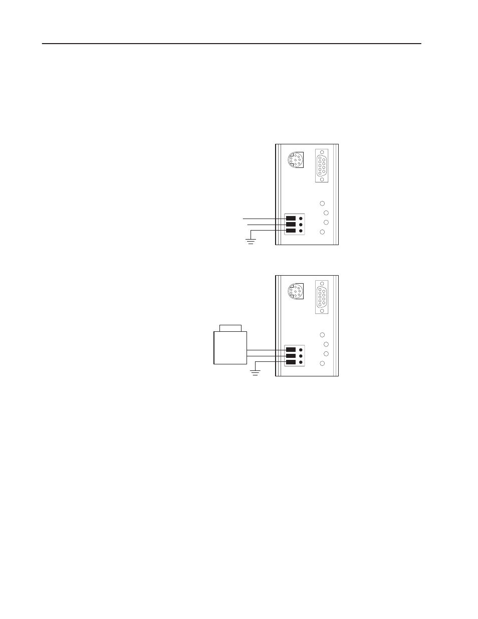 Power supply connections | Rockwell Automation 1203 Serial Communications Module Series B User Manual | Page 32 / 73