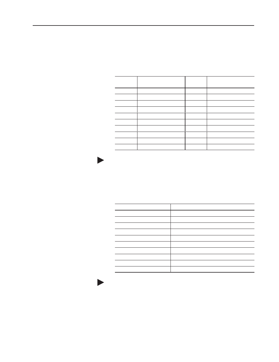 Data table structure | Rockwell Automation 1203 Serial Communications Module Series B User Manual | Page 37 / 73