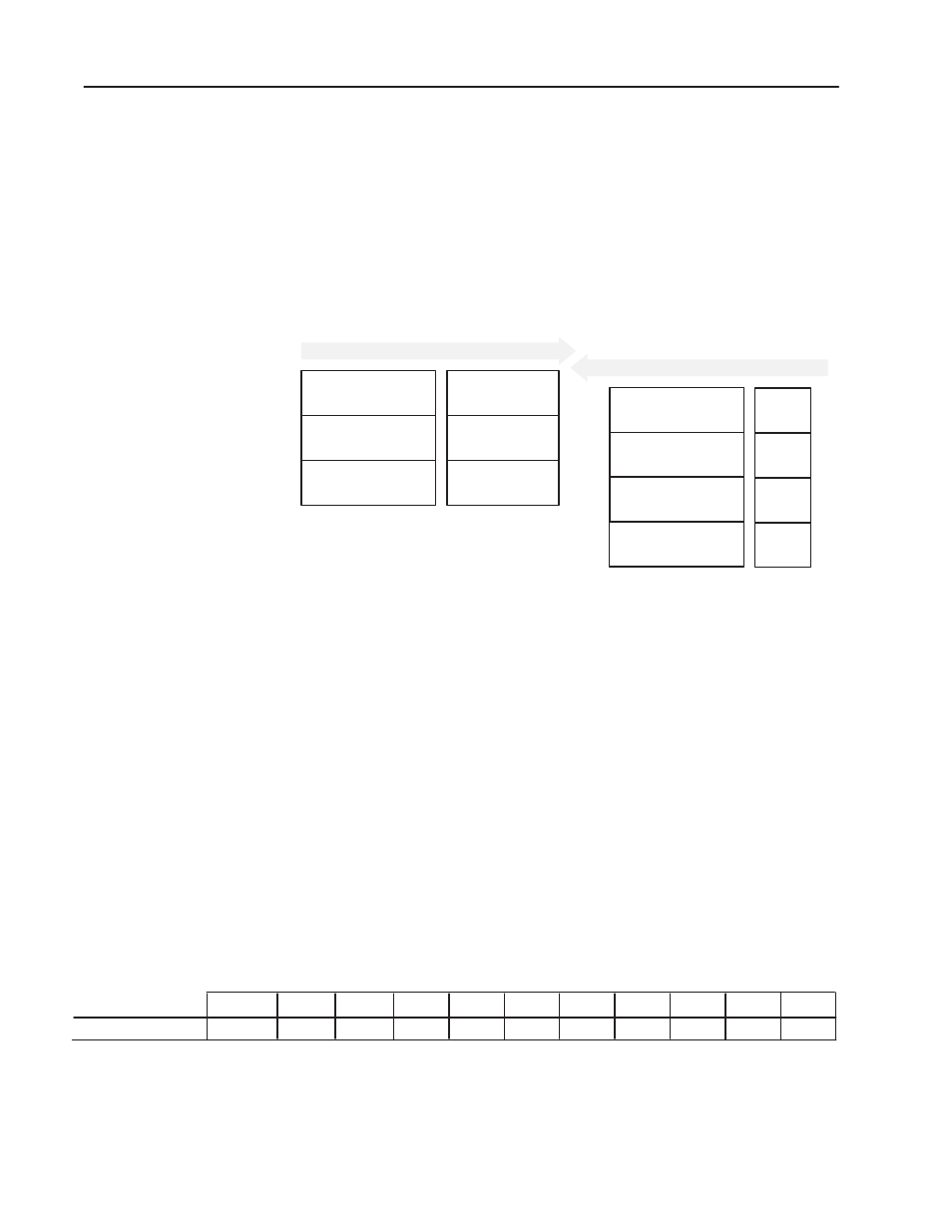 Fault queue size, Plc block transfer emulation instruction data, Message operation | Example | Rockwell Automation 1203 Serial Communications Module Series B User Manual | Page 66 / 73