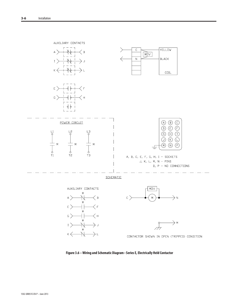 Rockwell Automation 1502 Medium Voltage Contactor, 800A (Series D and E) User Manual | Page 23 / 58