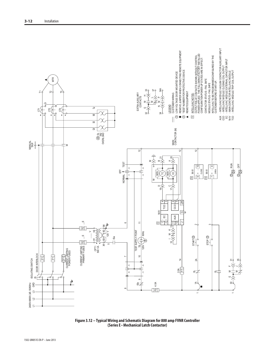 12 installation | Rockwell Automation 1502 Medium Voltage Contactor, 800A (Series D and E) User Manual | Page 29 / 58