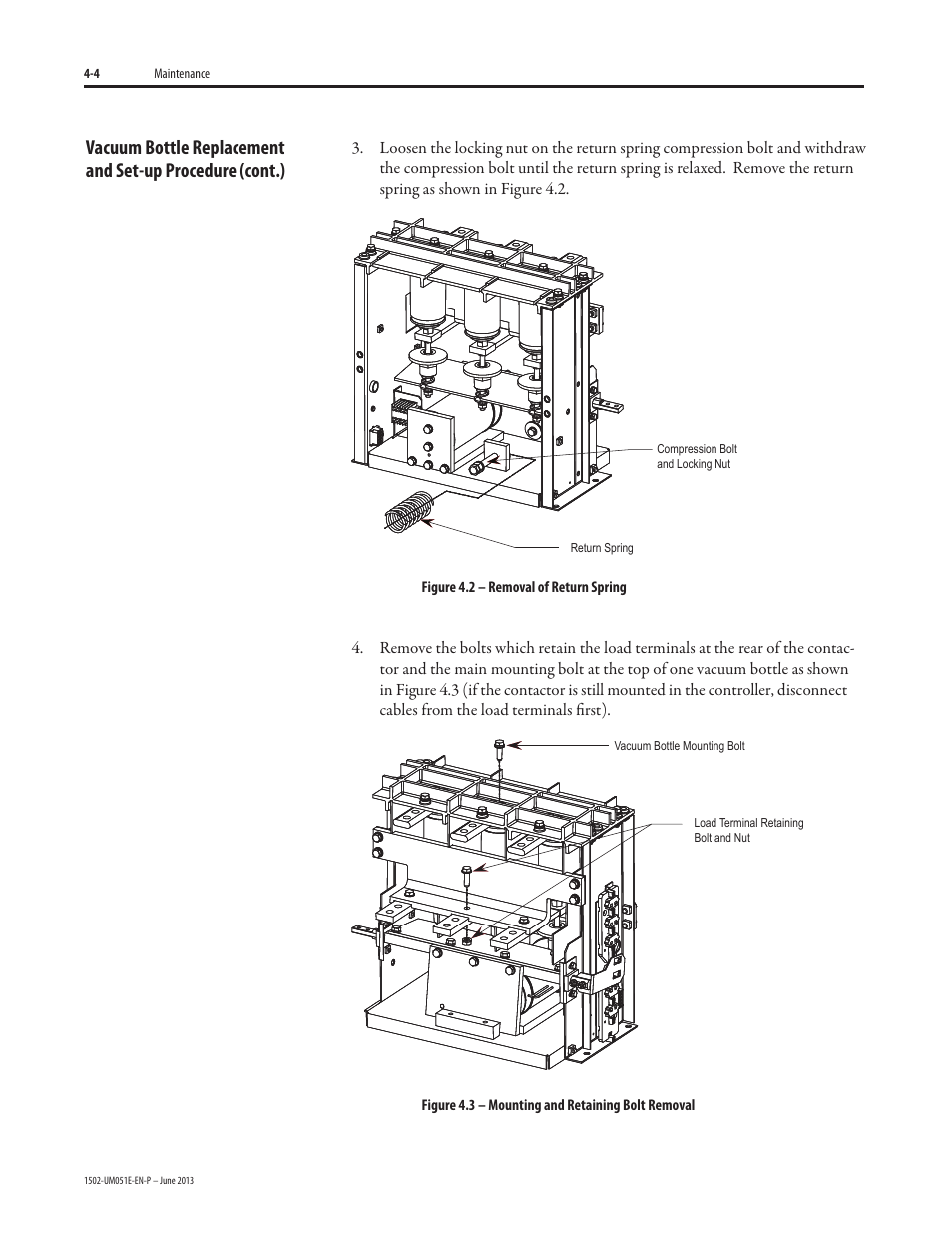 Rockwell Automation 1502 Medium Voltage Contactor, 800A (Series D and E) User Manual | Page 33 / 58