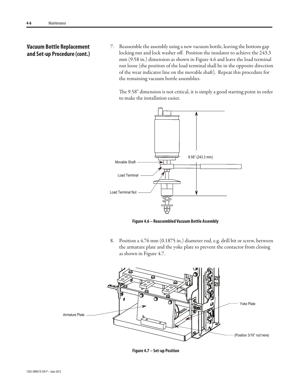 Rockwell Automation 1502 Medium Voltage Contactor, 800A (Series D and E) User Manual | Page 35 / 58