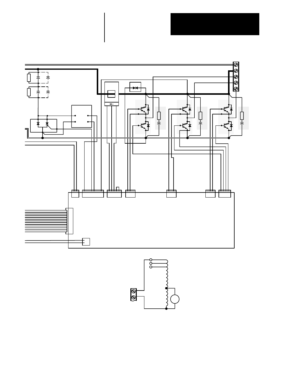 Overview chapter 3, Base driver/power supply board | Rockwell Automation 1336VT 5-300 AMP (2.2-160KW) User Manual | Page 19 / 118