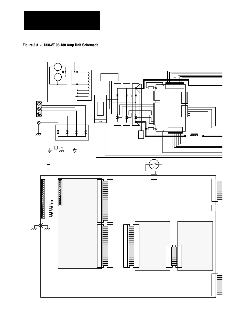 Overview chapter 3, Main control board, Optional logic control board | Rockwell Automation 1336VT 5-300 AMP (2.2-160KW) User Manual | Page 22 / 118